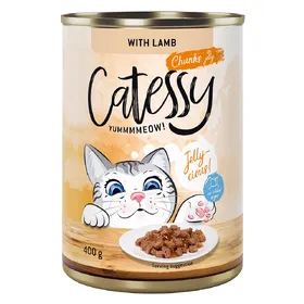Meilleurs prix pour Catessy Bouchées en gelée agneau - Pâtée pour chat