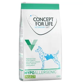 Comparer les prix de Concept for Life Veterinary Diet pour chien Hypoallergenic insectes