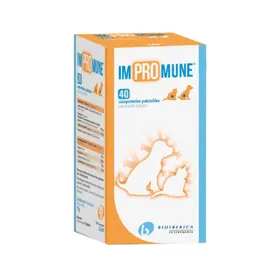 Comparer les prix de IMPROMUNE 40 renforce l'immunité des animaux de compagnie