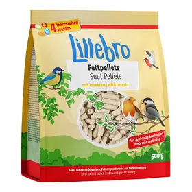 Comparer les prix de Lillebro Pellets de suif aux insectes pour oiseaux - 500 g