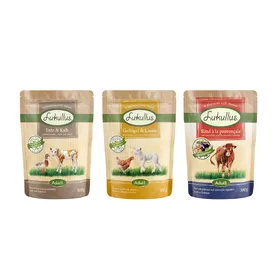 Comparer les prix de Offre d'essai mixte Lukullus sans céréales - 6 x 300 g