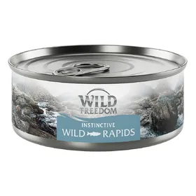Comparer les prix de Wild Freedom Adult Instinctive 6 x 70 g pour chat - Wild Rapids - saumon