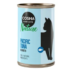 Comparer les prix de Cosma Nature 6 x 140 g pour chat - thon du Pacifique