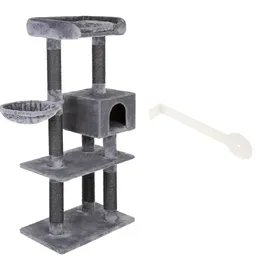 Comparer les prix de Arbre à chat Nox, gris foncé + support de fixation universel