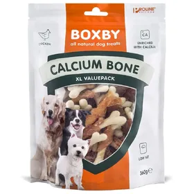 Comparer les prix de Boxby Calcium Os pour chien 360 g