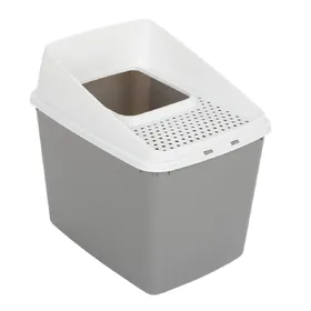 Comparer les prix de Maison de toilette Big Box gris - pour chat