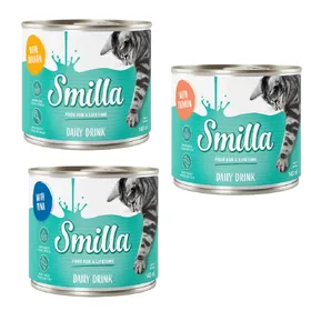 Comparer les prix de Lot mixte Smilla Boissons pour chat - 6 x 140 mL