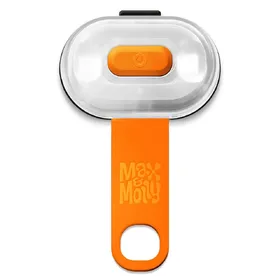Comparer les prix de Lampe de sécurité Max & Molly Matrix Ultra LED orange - pour chien