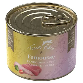 Meilleurs prix pour Terra Felis Complete 12 x 200 g - lapin, dinde