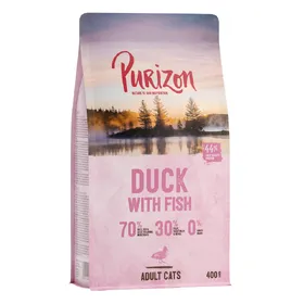 Comparer les prix de Purizon Adult canard, poisson sans céréales - Croquettes pour chat