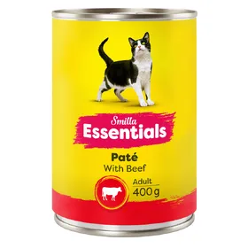 Meilleurs prix pour Smilla Essentials Pâté 12 x 400 g pour chat - bœuf (12 x 400 g)