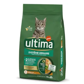 Comparer les prix de Ultima Système Urinaire - Croquettes pour chat