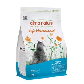 Comparer les prix de Almo Nature Holistic Maintenance Adult au poisson gras pour chat 2 kg