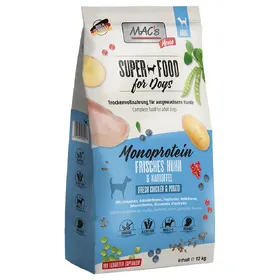 Meilleurs prix pour MAC's Mono poulet pour chien - 2 x 12 kg