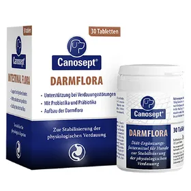 Comparer les prix de Canosept Flore intestinale pour chien - 30 comprimés