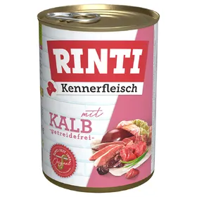 Meilleurs prix pour RINTI 6 x 400 g pour chien - veau