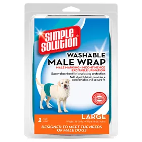 Comparer les prix de Serviette absorbante lavable Simple Solution pour chien  - taille L, 1 serviette (emballage en anglais)