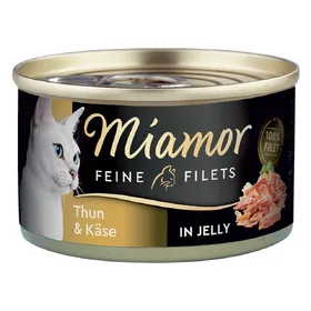 Meilleurs prix pour Lot Miamor Filets Fins 24 x 100 g pour chat - thon, fromage