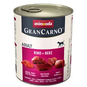 Comparer les prix de Original bœuf, cœur Animonda GranCarno - Pâtée pour chien