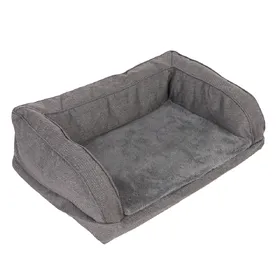 Meilleurs prix pour Canapé orthopédique gris pour chien - housse de rechange, gris foncé, taille XL