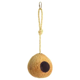 Comparer les prix de Nichoir Kerbl Pet Coco pour oiseau - 12 cm de diamètre