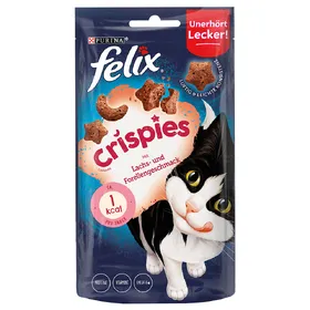Meilleurs prix pour Felix Crispies Friandises pour chat - saumon, truite (45 g)