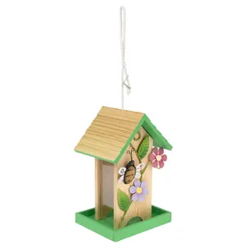 Meilleurs prix pour Mangeoire TIAKI Printemps pour oiseaux - L 17 x l 13,5 x H 25 cm