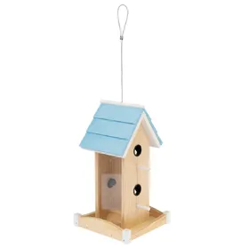Meilleurs prix pour Mangeoire TIAKI Blue pour oiseaux - L 18 x l 18 x H 32 cm