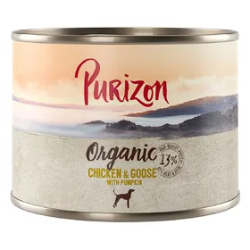 Meilleurs prix pour Purizon Organic Bio 6 x 200 g pour chien - poulet, oie & potiron