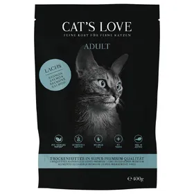 Comparer les prix de Cat's Love Adult saumon pour chat - 2 x 400 g