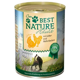 Meilleurs prix pour Best Nature Adult 6 x 400 g - volaille, foie