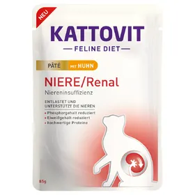 Meilleurs prix pour Lot Kattovit Renal spécial reins Paté 30 x 85 g - poulet