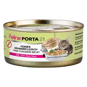 Comparer les prix de Feline Porta 21 12 x 156 g - poulet, aloe vera
