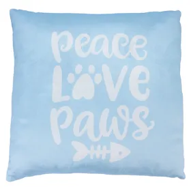 Comparer les prix de Smartpet Coussin Peace Love Paws 40x40cm chat