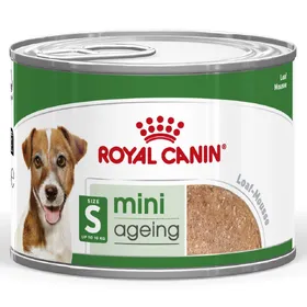 Comparer les prix de Royal Canin Mini Ageing Mousse - maxi lot % : 48 x 195 g