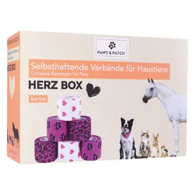 Meilleurs prix pour 6 x boîte de pansements autocollants Cœur PAWS & PATCH, pour chien