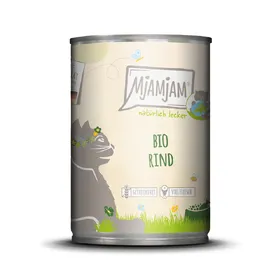 Comparer les prix de MjAMjAM Natürlich Lecker 6 x 400 g pour chat - bœuf bio