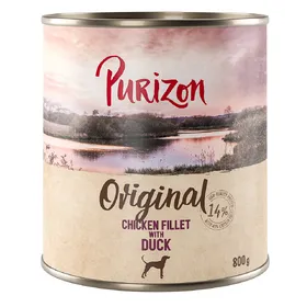 Meilleurs prix pour Purizon Adult 6 x 800 g - sans céréales pour chien - canard, carottes, mûres