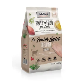 Meilleurs prix pour 1,5 kg croquettes pour chat MAC’s Cat 7+ Senior/Light