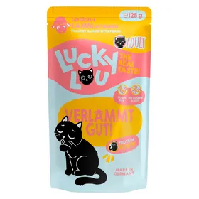 Meilleurs prix pour Lucky Lou adulte 16 x 125 g - Volaille & agneau