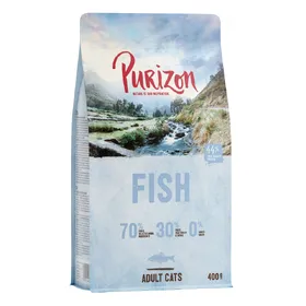 Comparer les prix de Purizon sans céréales Adult poisson - Croquettes pour chat