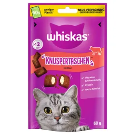 Meilleurs prix pour Whiskas Les Irrésistibles pour chat - boeuf (6 x 60 g)
