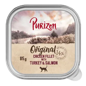 Meilleurs prix pour Purizon Original 6 x 85 g pour chat - filet de poulet, dinde, saumon