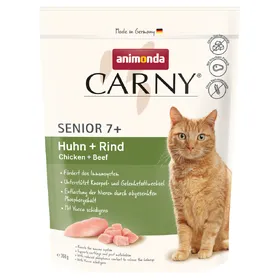 Meilleurs prix pour animonda Carny Senior poulet + bœuf pour chat – 350 g