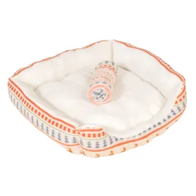 Meilleurs prix pour TIAKI Motif hiver nordique lit & Couverture taille M chien
