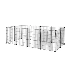 Meilleurs prix pour Lionto Enclos en métal pour petits animaux 144x 74x 46cm