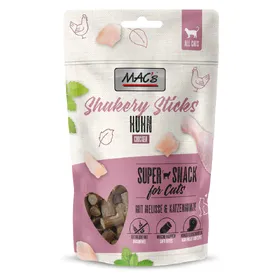 Comparer les prix de 50g Shakery Sticks Poulet MAC's CAT Friandises pour chats
