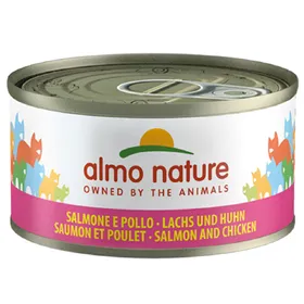 Meilleurs prix pour Saumon, poulet (en gelée) Almo Nature Nourriture humide pour Chat