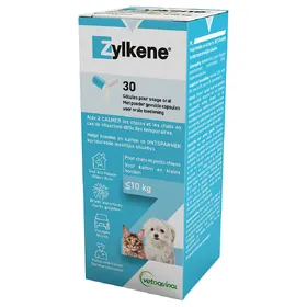 Meilleurs prix pour Gélules Vétoquinol Zylkène 75 mg pour chat et petit chien < 10 kg