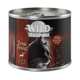 Meilleurs prix pour Adult : Deep Forest - gibier, poulet Wild Freedom pour chat + 2 boîtes offertes !